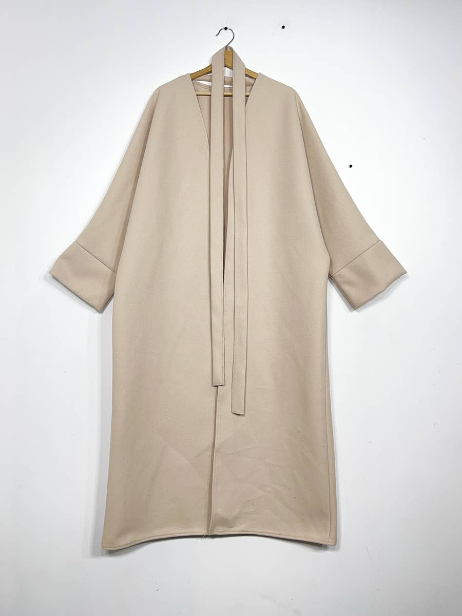 abaya-jas met ceintuur