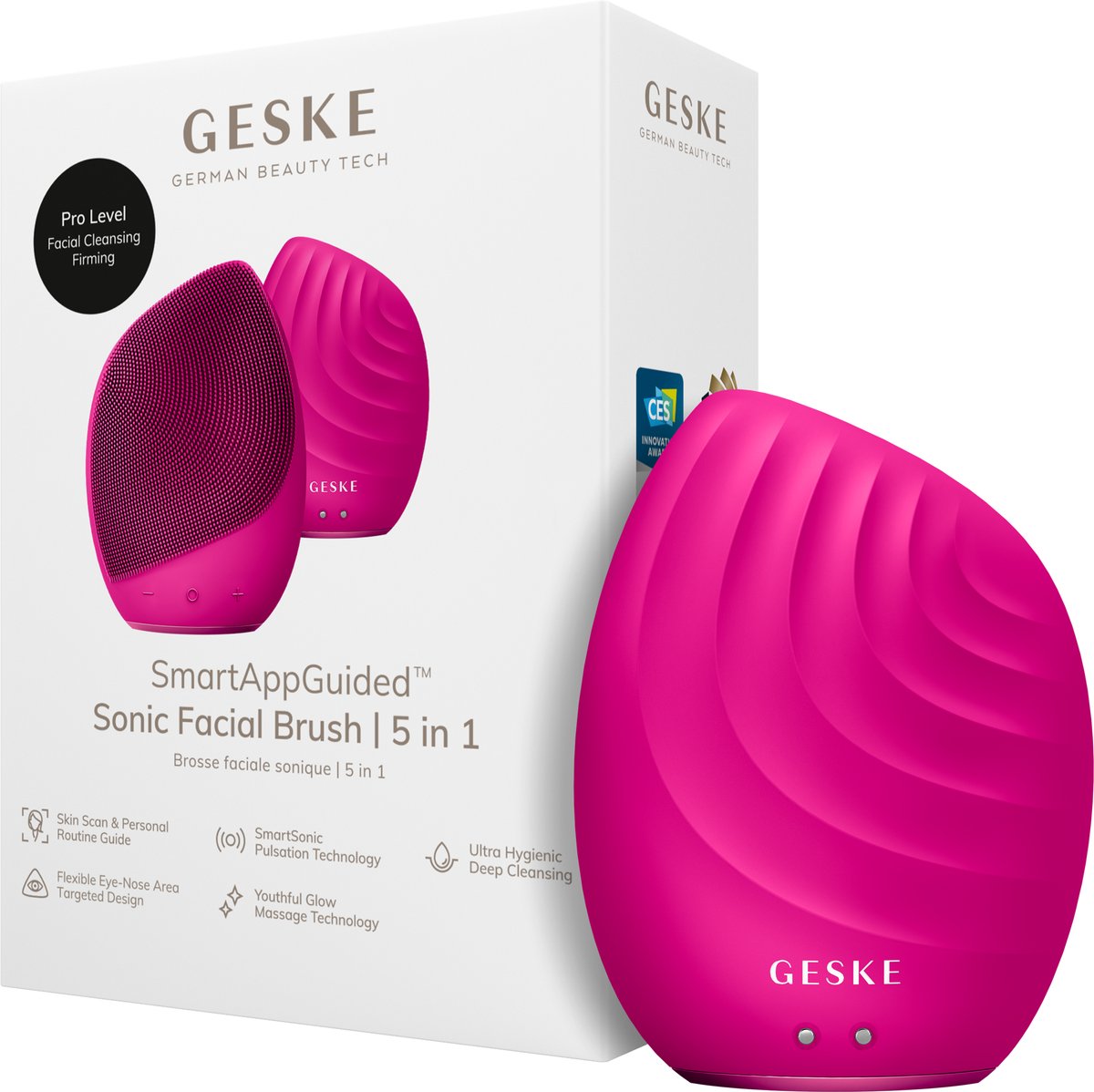 GESKE 5-in-1 Sonic Facial Brush