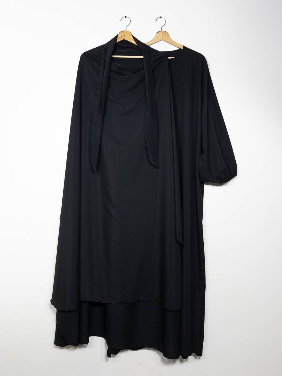 2-delige set: abaya + bijpassende khimar