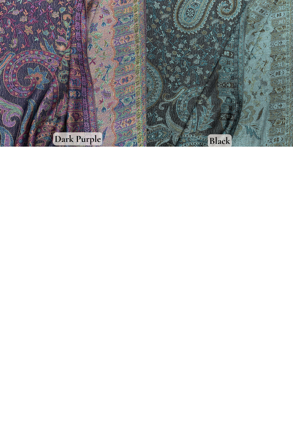 Luxe paisley pashmina hijab sjaal