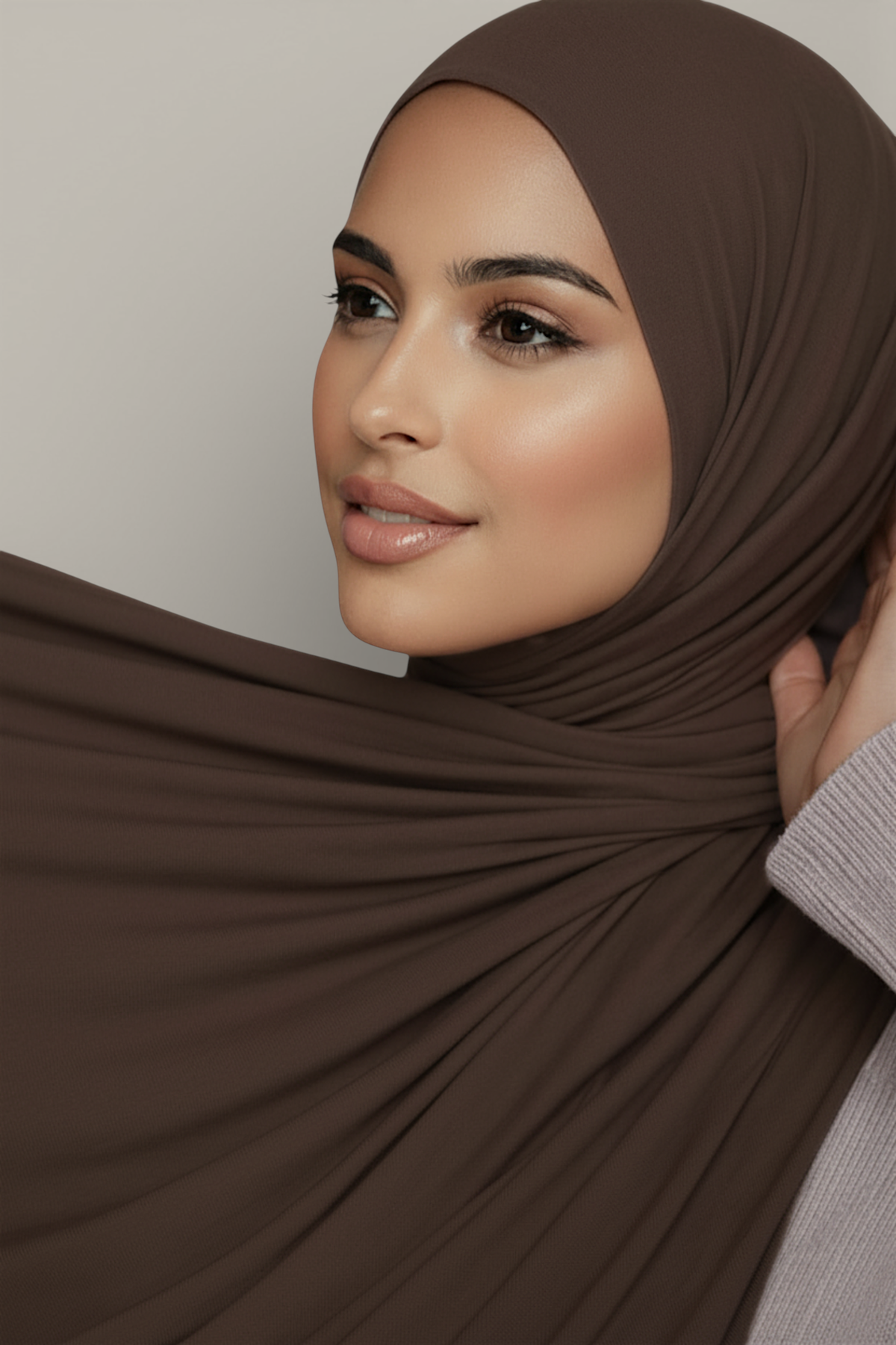 Fijne Stretch Jersey Hijab