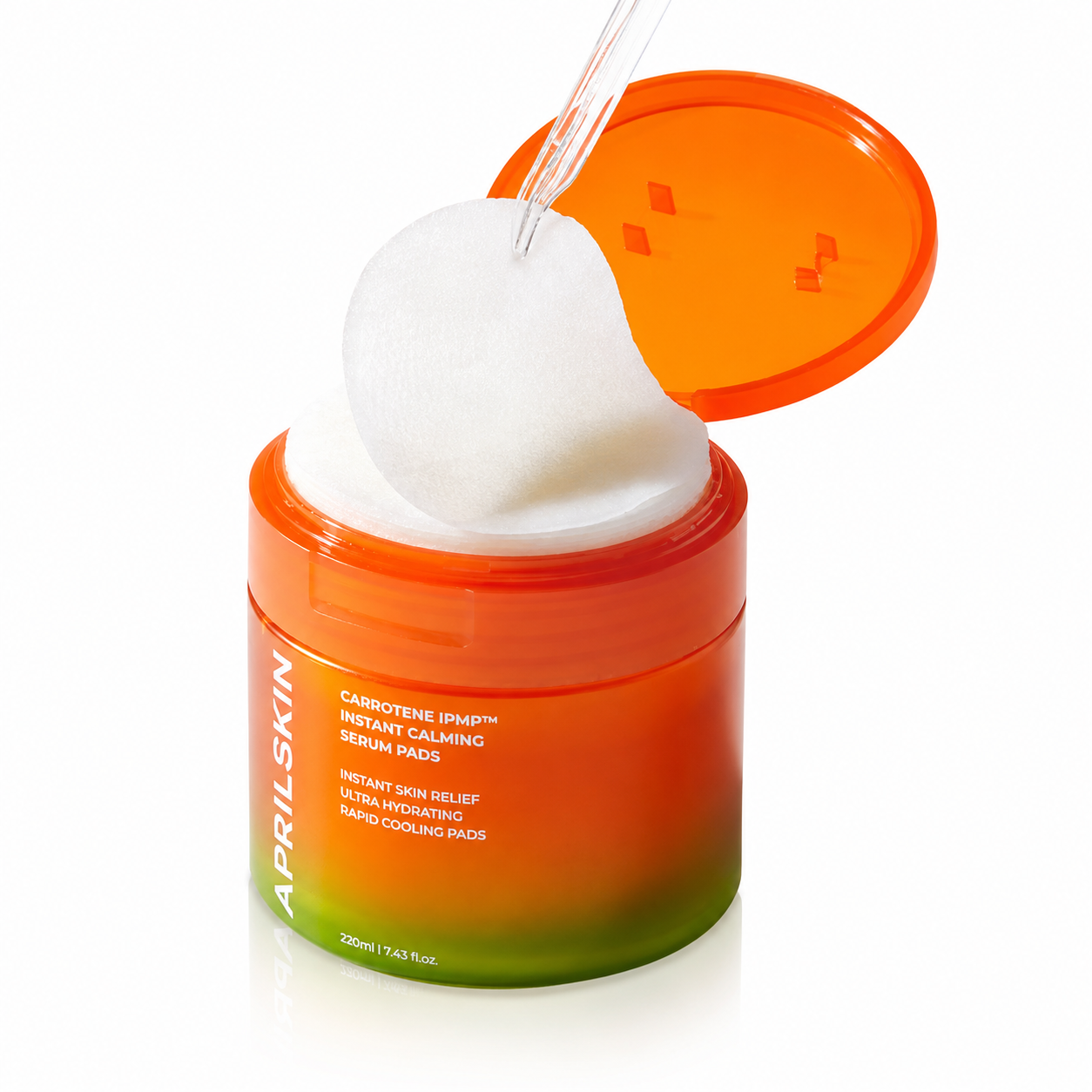 APRILSKIN Carrotene IPMP Instant Calming Serum Pads