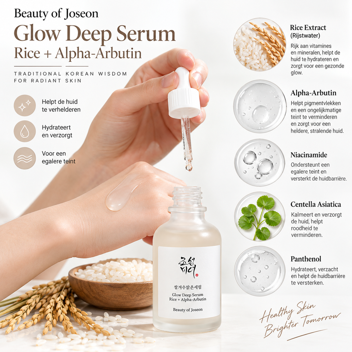 Beauty of Joseon Glow Deep Serum - Rice + Alpha-Arbutin