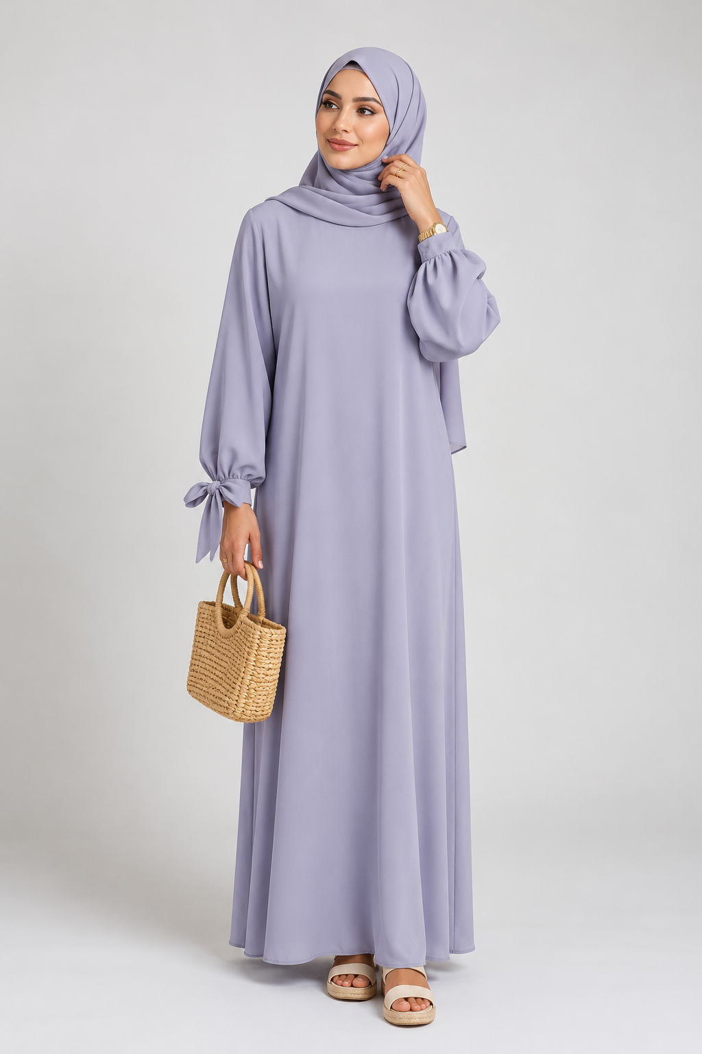 Medina zijden abaya-jurk