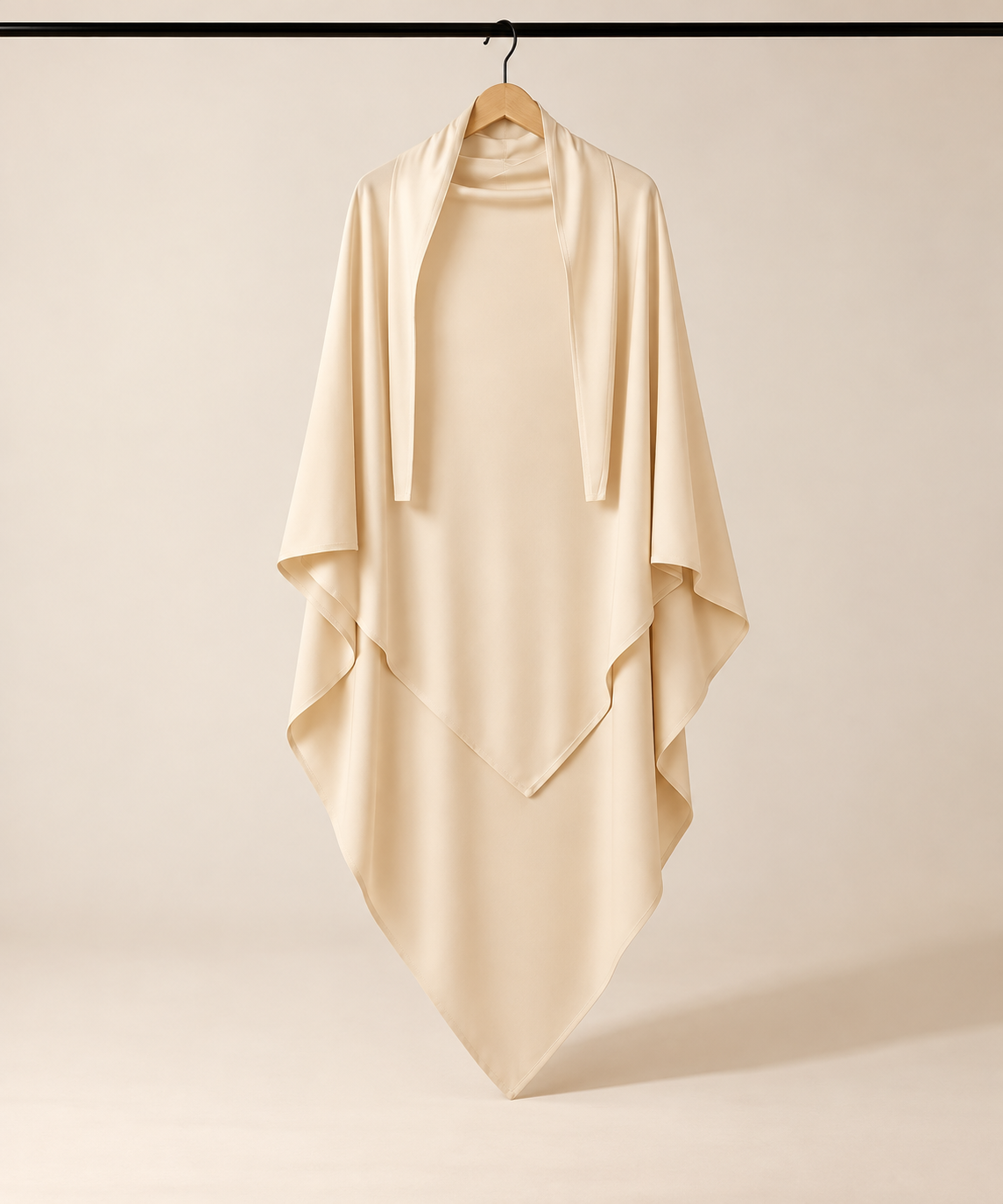 Lange khimar in premium jersey