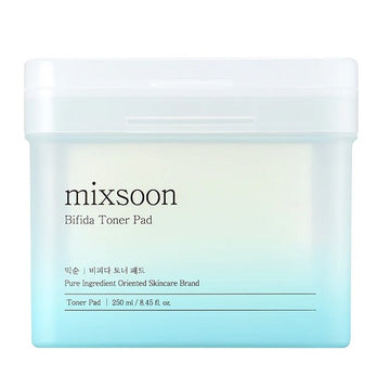 Mixsoon Bifida Toner Pad verpakking en pads voor hydraterende huidverzorging