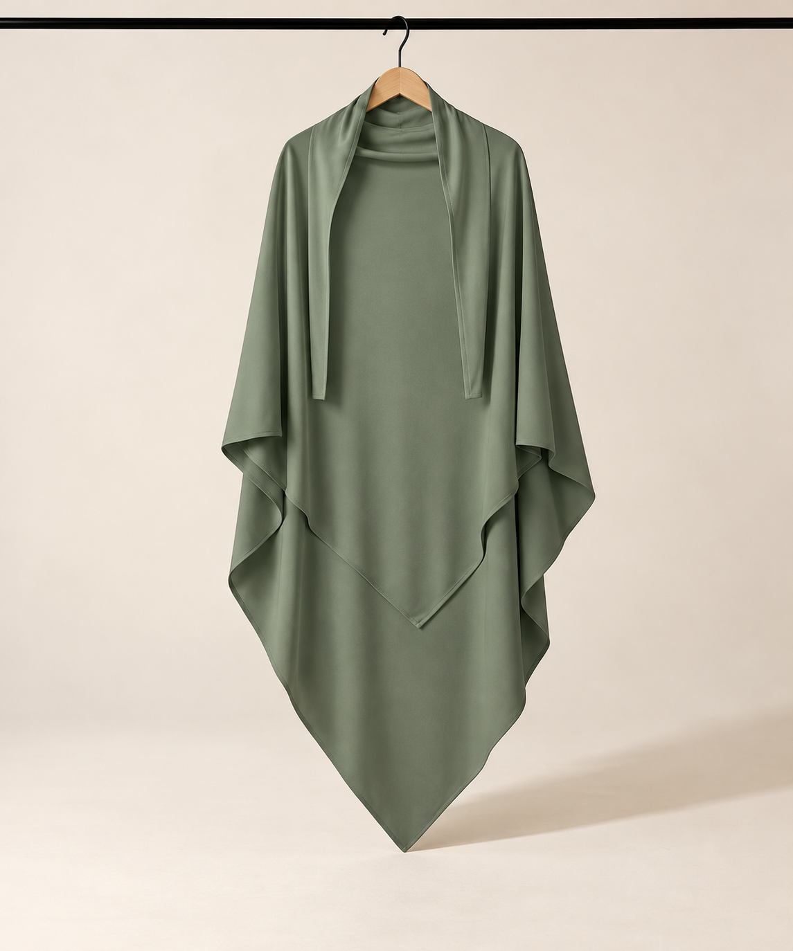 Lange khimar in premium jersey