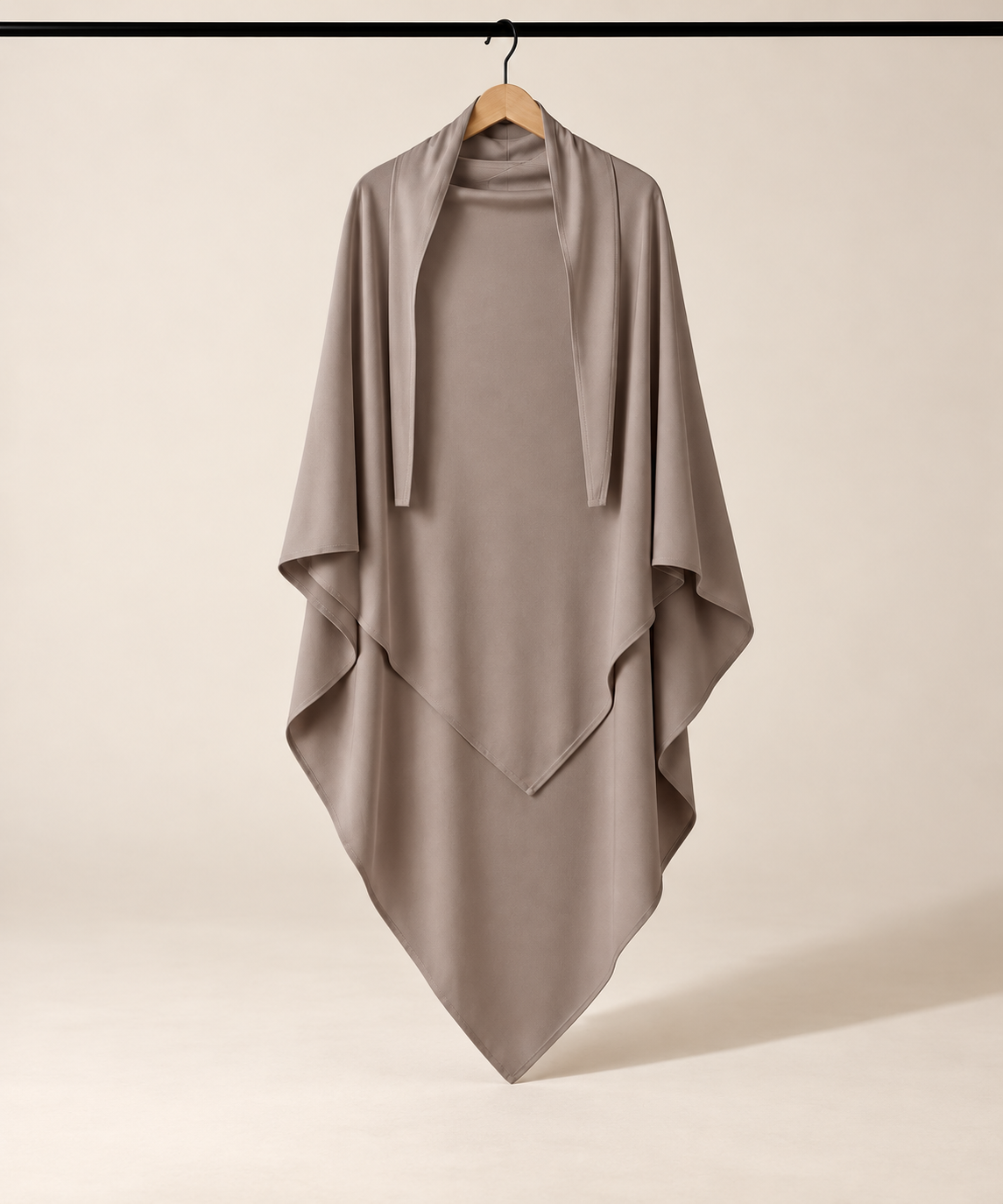 Lange khimar in premium jersey