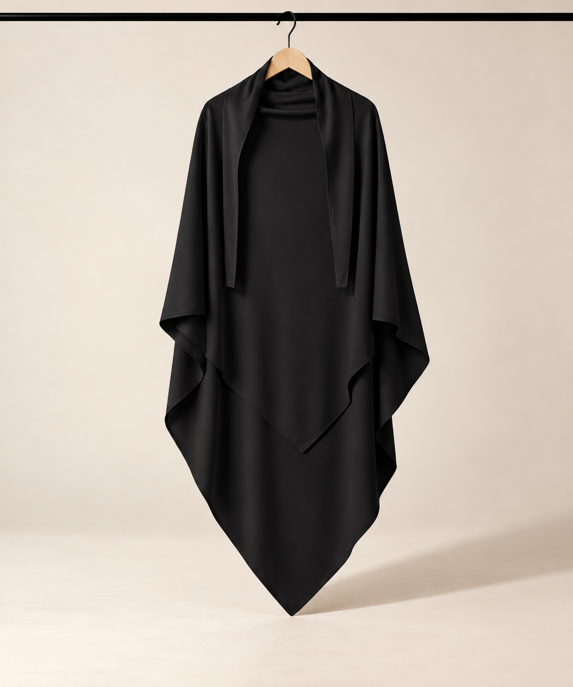 Lange khimar in premium jersey