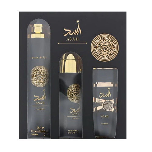 lattafa asad gift set